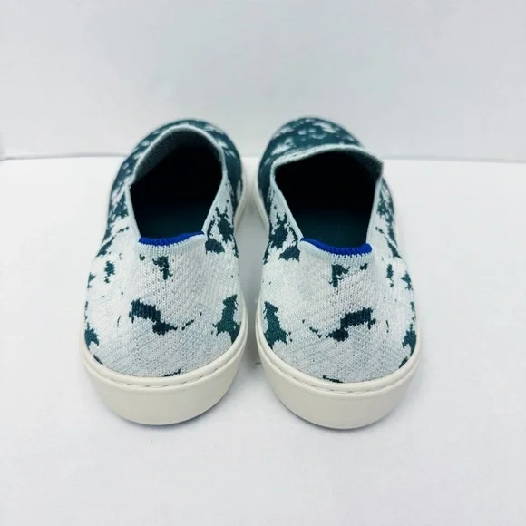 Rothy’s - RARE Green Shibori Slip On Shoes
